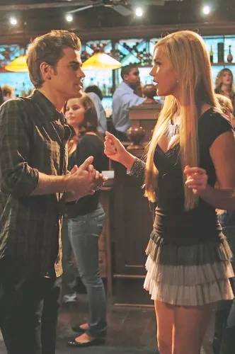 Stefan (Left) & Lexi (Right) in Vampire Diaries 