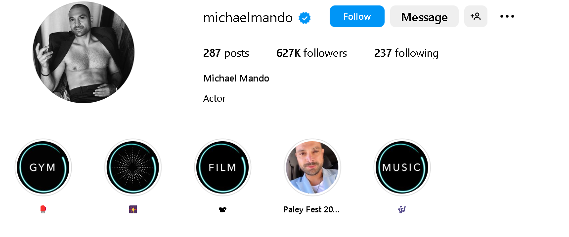 Michael Mando Instagram
